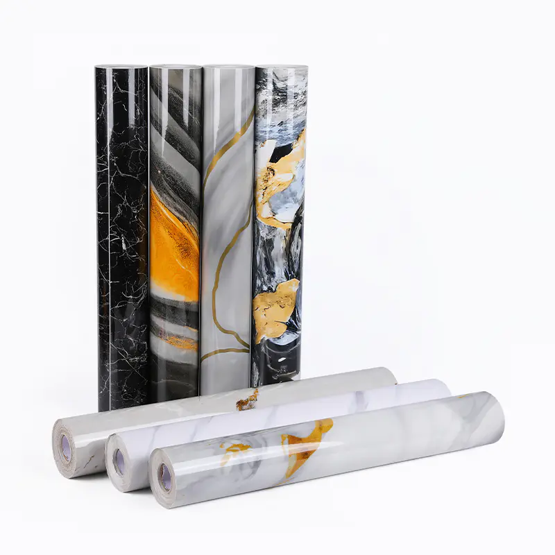 Explosieveilige PVC-film met 3D-marmerpatroon